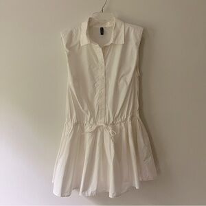 H&M Sleeveless Shirt Dress L